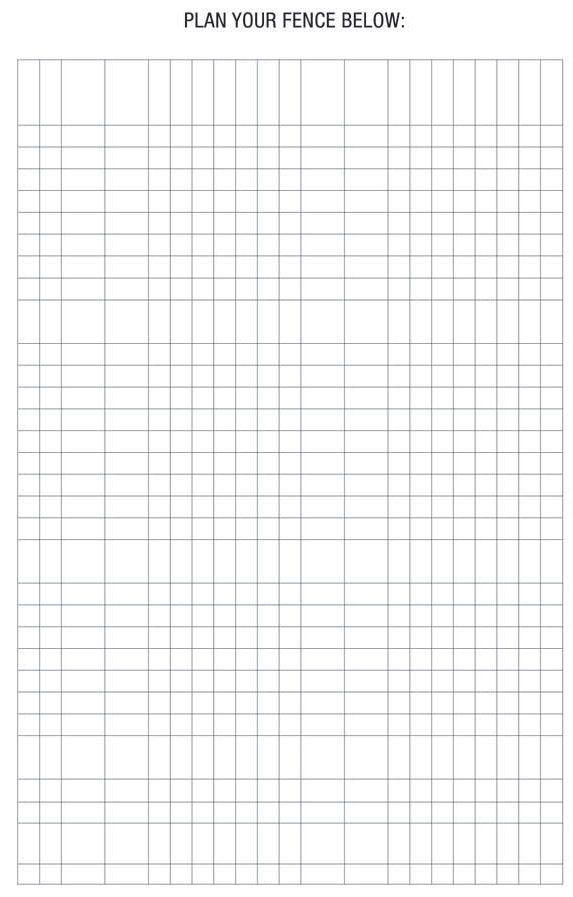 Graph for Fence Line Drawing