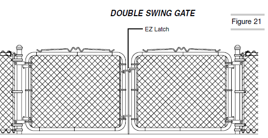 Hanging a Double Swing Gate