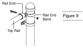 Installing Post Caps on End Posts